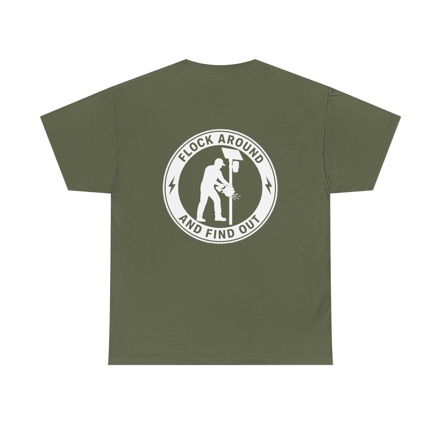 'Flock Around and Find Out' Unisex Heavy Cotton Tee