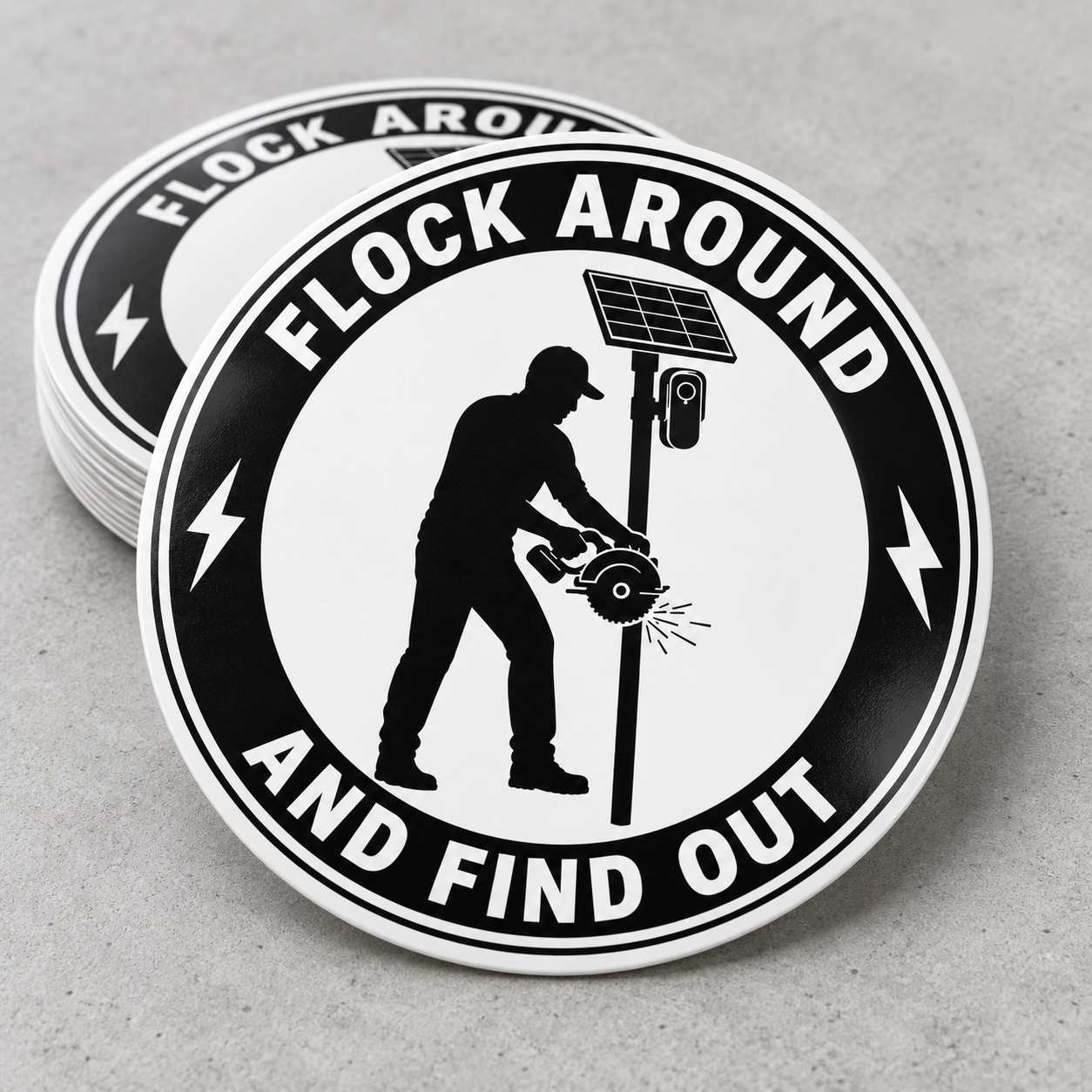 'Flock Around and Find Out' Vinyl Sticker