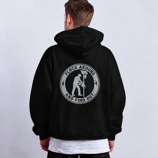 'Flock Around and Find Out' Heavyweight Hoodie