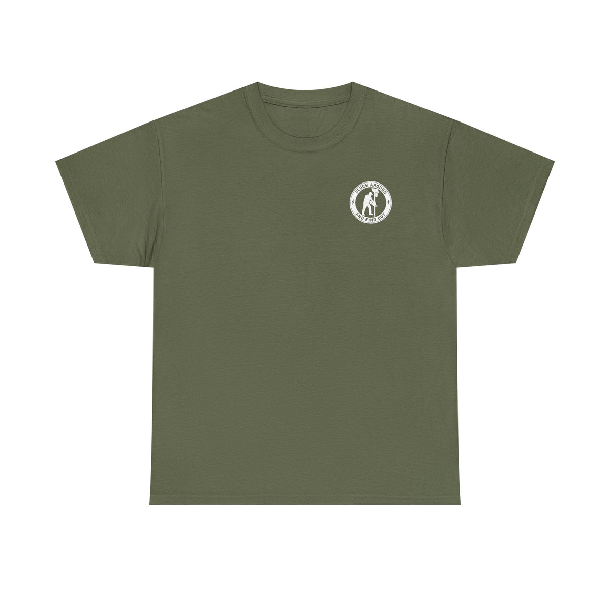 'Flock Around and Find Out' Unisex Heavy Cotton Tee