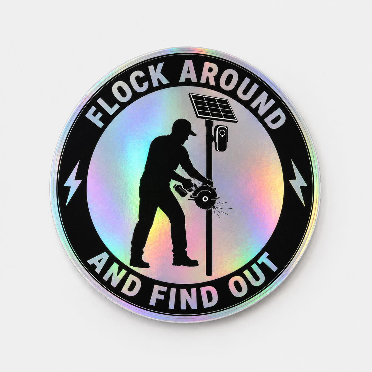 'Flock Around and Find Out' Vinyl Sticker