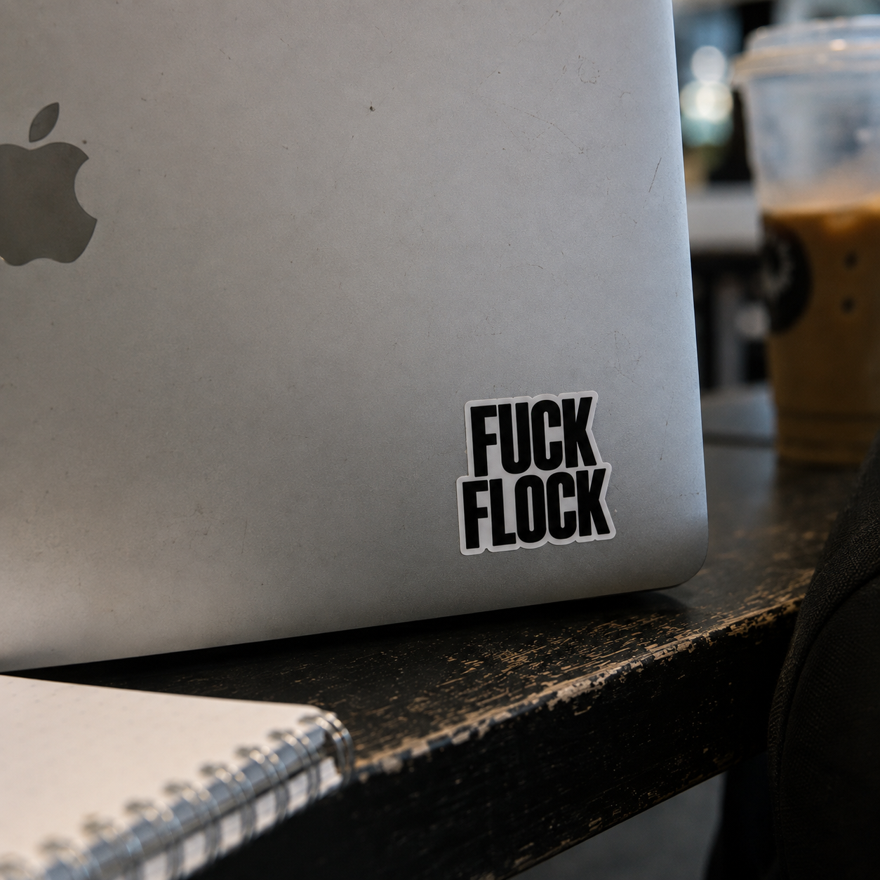 'Fuck Flock' Vinyl Sticker